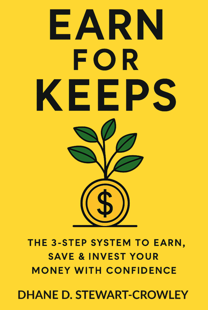 Financial literacy book earn for keeps cover front